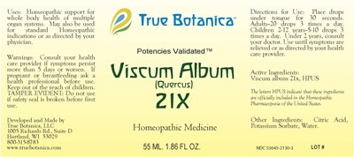 Viscum Album 21x (Viscum Album (quercus Autumnale) 21x 55 mL Otc V1 06 06 2018)